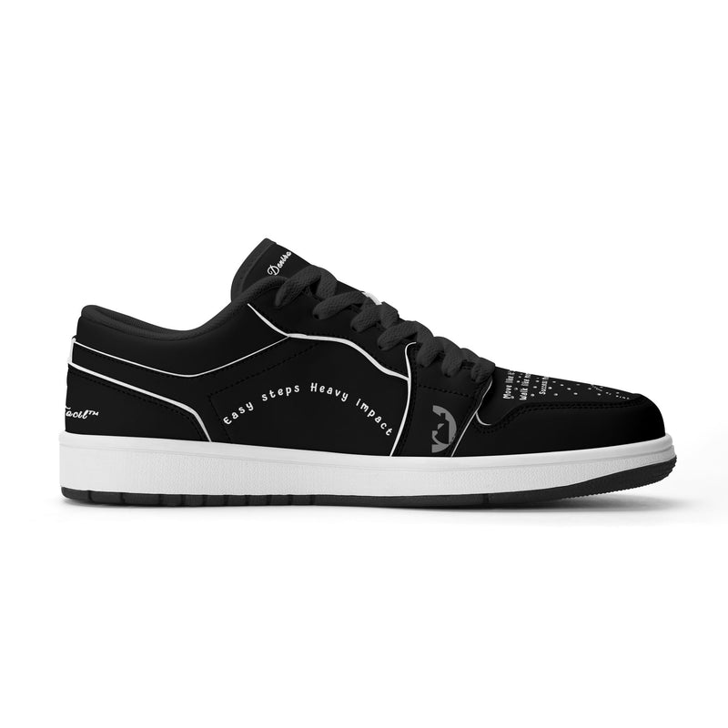 Deniro Focil™ Signature Mid-Low Leather Sneakers