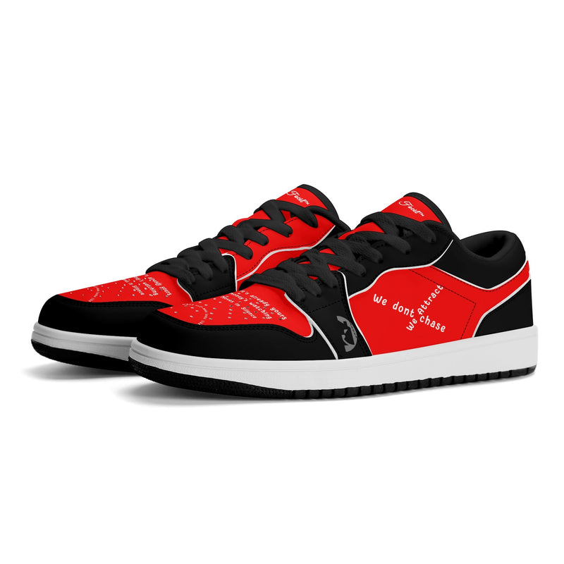 Deniro Focil™ Signature Mid-Low Leather Sneakers