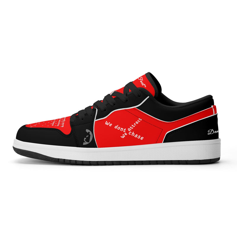 Deniro Focil™ Signature Mid-Low Leather Sneakers