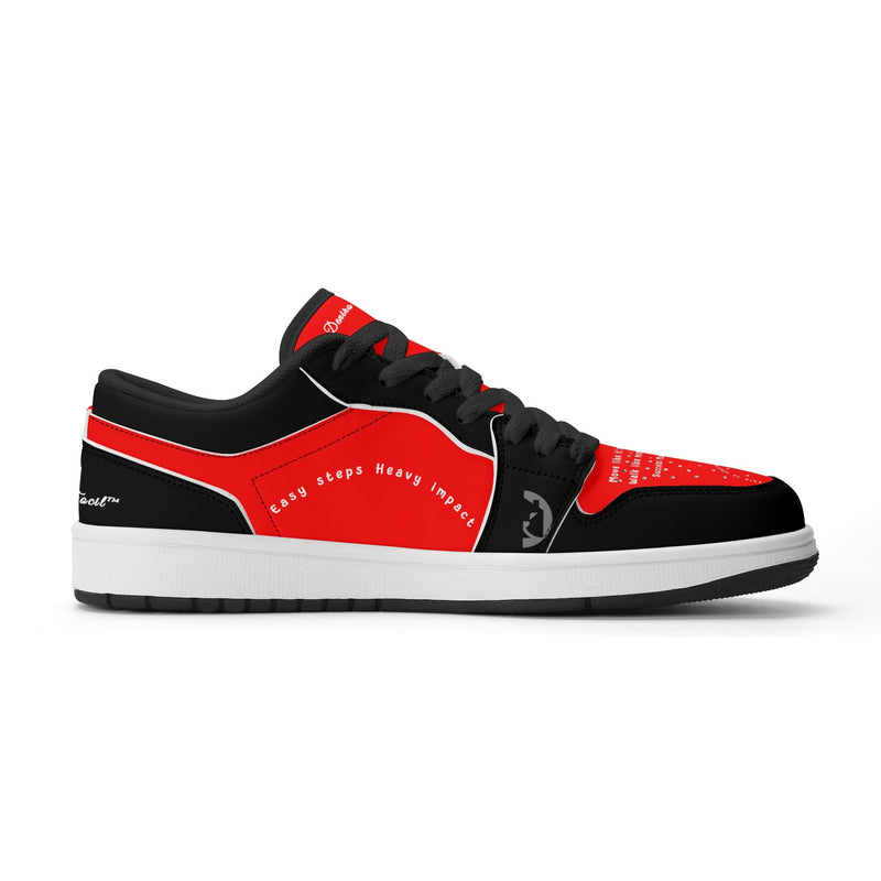 Deniro Focil™ Signature Mid-Low Leather Sneakers