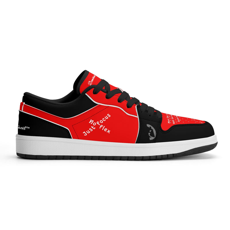 Deniro Focil™ Signature Mid-Low Leather Sneakers