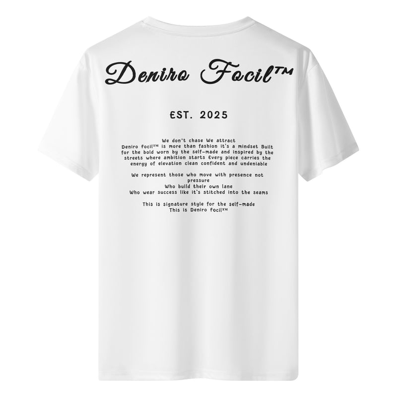 1 - Deniro Focil™ Signature Tee  Urban Luxury for the Self-Made