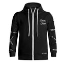 Deniro Focil™ “Easy Money Story” Full Zip Hoodie – Streetwear Fit