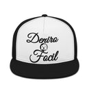Deniro Focil™ Signature 7-Panel Baseball Cap – Unisex Streetwear Hat with Burkesgarb Logo (Adjustable, Sun Protection)