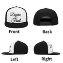 Deniro Focil™ Signature 7-Panel Baseball Cap – Unisex Streetwear Hat with Burkesgarb Logo (Adjustable, Sun Protection)