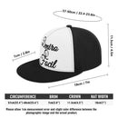 Deniro Focil™ Signature 7-Panel Baseball Cap – Unisex Streetwear Hat with Burkesgarb Logo (Adjustable, Sun Protection)