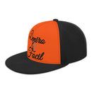 Deniro Focil™ Signature 7-Panel Baseball Cap – Unisex Streetwear Hat with Burkesgarb Logo (Adjustable, Sun Protection)