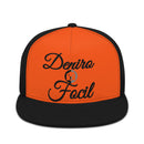 Deniro Focil™ Signature 7-Panel Baseball Cap – Unisex Streetwear Hat with Burkesgarb Logo (Adjustable, Sun Protection)