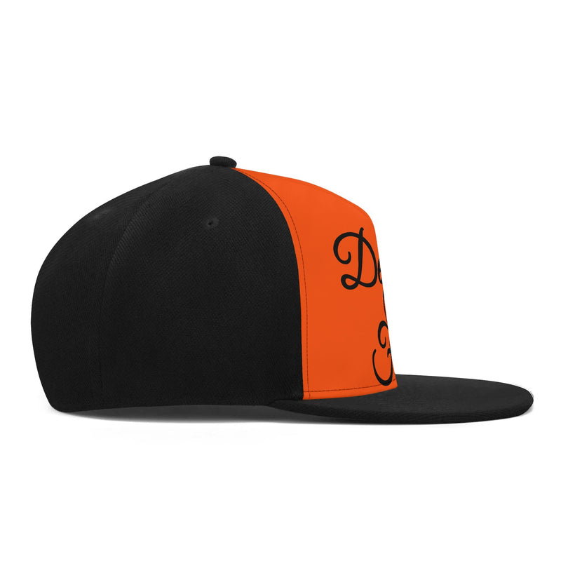 Deniro Focil™ Signature 7-Panel Baseball Cap – Unisex Streetwear Hat with Burkesgarb Logo (Adjustable, Sun Protection)