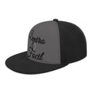 Deniro Focil™ Signature 7-Panel Baseball Cap – Unisex Streetwear Hat with Burkesgarb Logo (Adjustable, Sun Protection)
