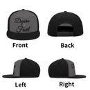 Deniro Focil™ Signature 7-Panel Baseball Cap – Unisex Streetwear Hat with Burkesgarb Logo (Adjustable, Sun Protection)