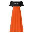 Deniro Focil™ Off-the-Shoulder Wrap Long Dress