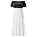 Deniro Focil™ Off-the-Shoulder Wrap Long Dress