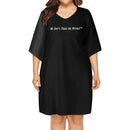 Deniro Focil™ V-Neck Plus Size Loose Dress