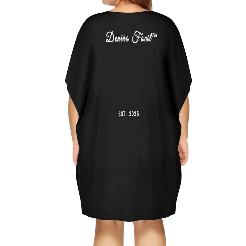 Deniro Focil™ V-Neck Plus Size Loose Dress
