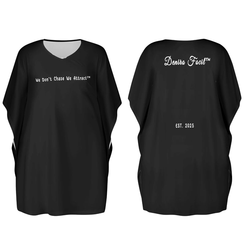 Deniro Focil™ V-Neck Plus Size Loose Dress