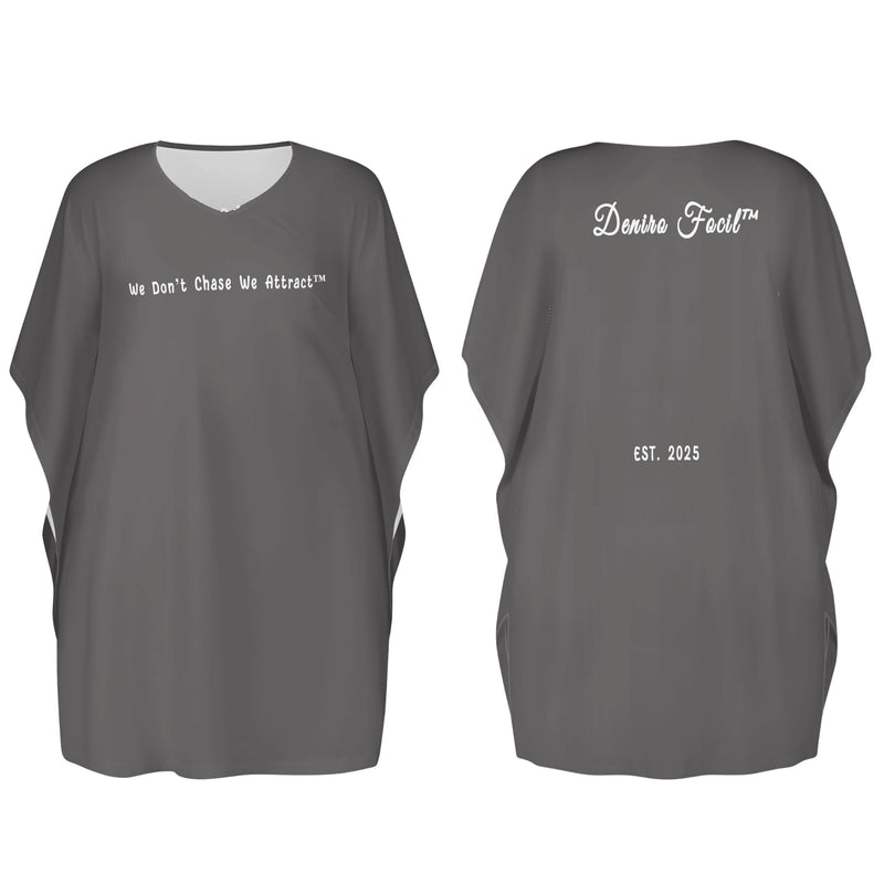 Deniro Focil™ V-Neck Plus Size Loose Dress