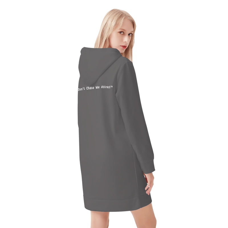 Deniro Focil™ Women’s Velvet Hoodie Dress