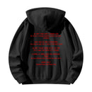 Deniro Focil™ Unisex Hoodie Front & Back Print est. 2025 Streetwear