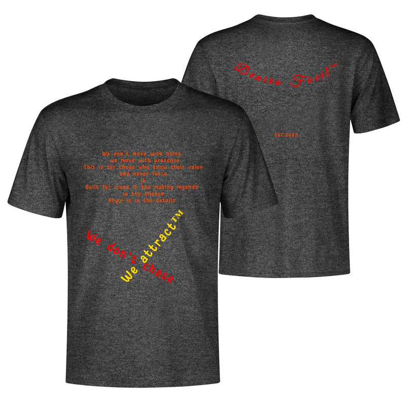 Deniro Focil™ Unisex Crew Neck Short Sleeve T-Shirt