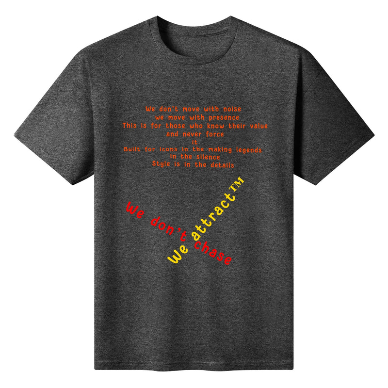 Deniro Focil™ Unisex Crew Neck Short Sleeve T-Shirt