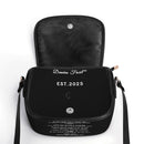 Deniro Focil™ PU Leather Saddle Bag  Effortless Street Luxe Carry