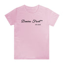 Deniro Focil™ Womens 100% Cotton Crew Neck T-Shirt – Soft, Stylish, and Empowering Streetwear