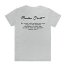 Deniro Focil™ Womens 100% Cotton Crew Neck T-Shirt – Soft, Stylish, and Empowering Streetwear
