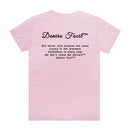 Deniro Focil™ Womens 100% Cotton Crew Neck T-Shirt – Soft, Stylish, and Empowering Streetwear