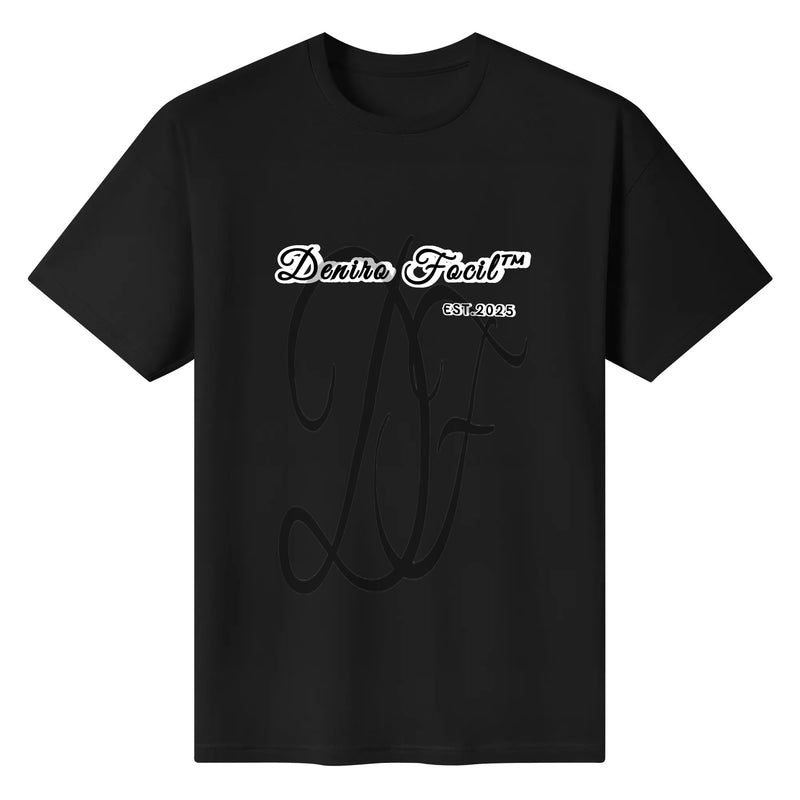 Deniro Focil™ Unisex Crew Neck T-Shirt 100% American Cotton