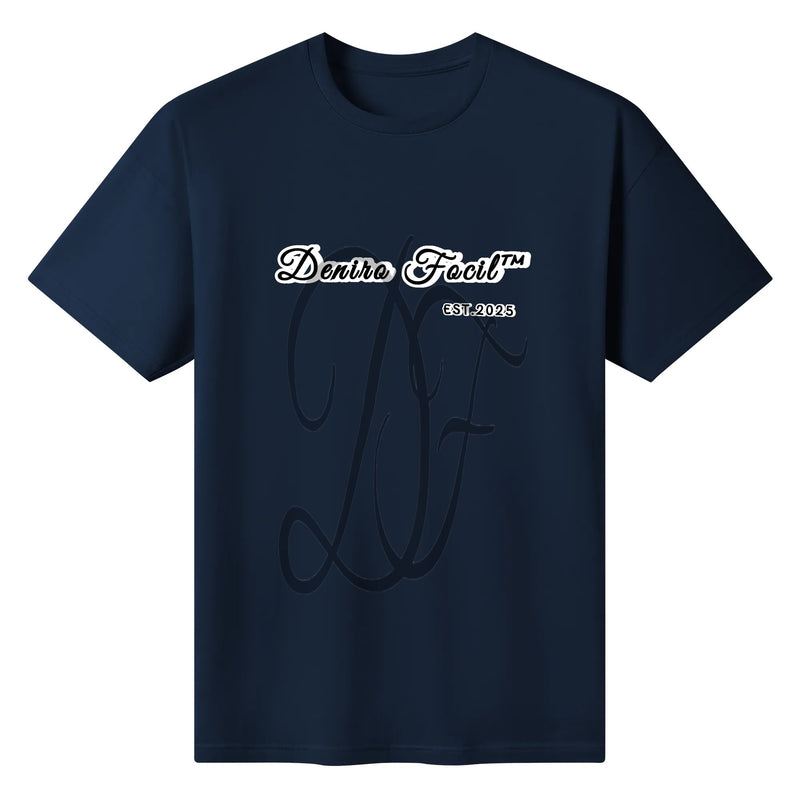Deniro Focil™ Unisex Crew Neck T-Shirt 100% American Cotton