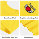 Embrace the Luxurious Life with Burkesgarb Luxury Life Embroidered Mens Cotton T-shirt