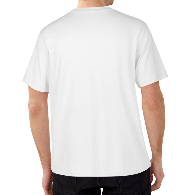 Elevate Your Style with Burkesgarb Embroidered Emblem Mens Cotton T-Shirt - Timeless and Trendy