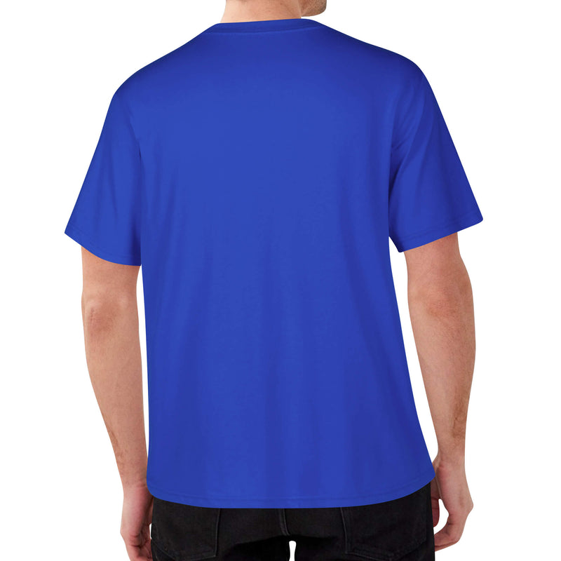 Elevate Your Style with Burkesgarb Embroidered Emblem Mens Cotton T-Shirt - Timeless and Trendy