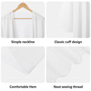 "Elevate Your Style with Burkesgarb Leopard Skin Pattern Women's Half Sleeve Kimono Cardigan - Embrace the Fierce and Fabulous!"