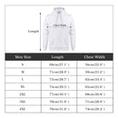 Burkesgarb Mens White Walking Canvas Hoodie - The Ultimate Comfort Companion