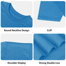 Deniro Focil™ Womens 100% Cotton Crew Neck T-Shirt – Soft, Stylish, and Empowering Streetwear