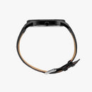 "Elevate Your Style with Burkesgarb's Leather Band Wide Type Quartz Watch"