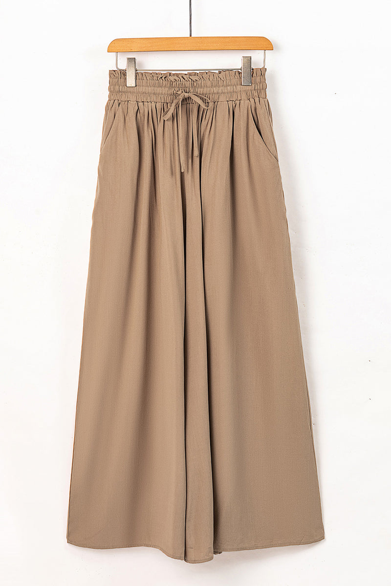 "Fashionably Flowy: Wide Leg Pants by Burkesgarb | Stylish and Comfortable Women's Bottoms"