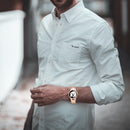 "Embrace Elegance and Precision with the Burkesgarb Exclusive Stainless Steel Quartz Watch"