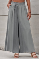 "Fashionably Flowy: Wide Leg Pants by Burkesgarb | Stylish and Comfortable Women's Bottoms"