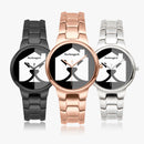 "Embrace Elegance and Precision with the Burkesgarb Exclusive Stainless Steel Quartz Watch"