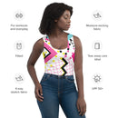 Step into Nostalgia with the Burkesgarb 90's Crop Top - Embrace Retro Style!"