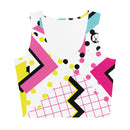 Step into Nostalgia with the Burkesgarb 90's Crop Top - Embrace Retro Style!"