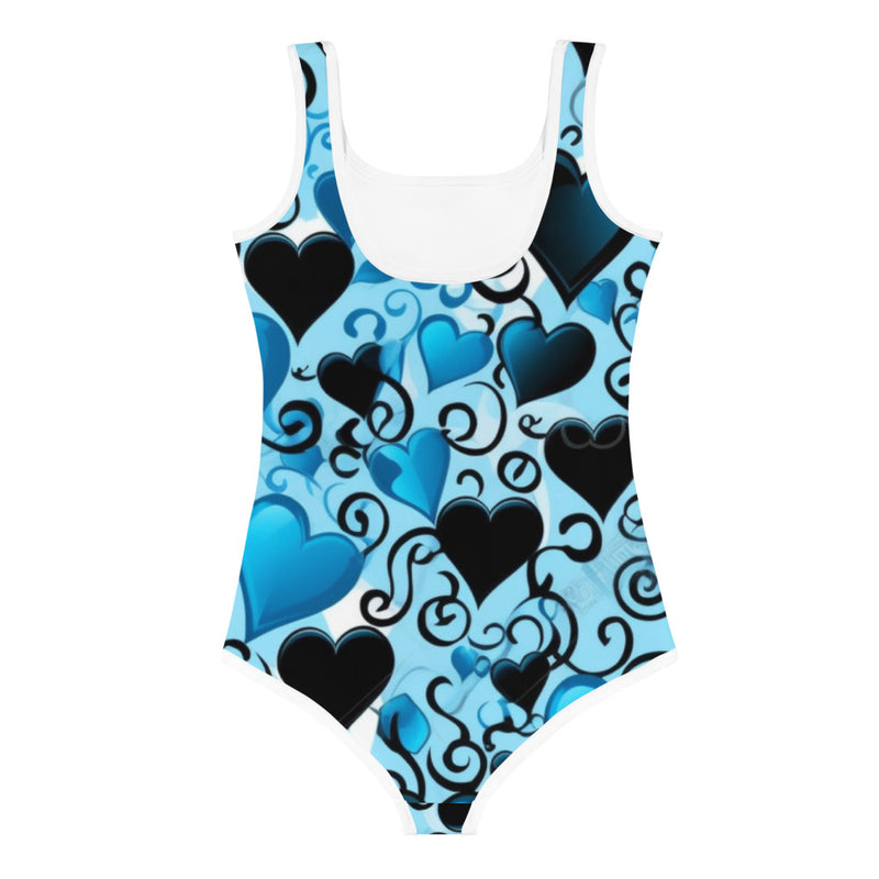 "Get Ready for Fun in the Sun with Burkesgarb 'Girls Just Wanna Have Fun' Girls Youth Swimsuit"