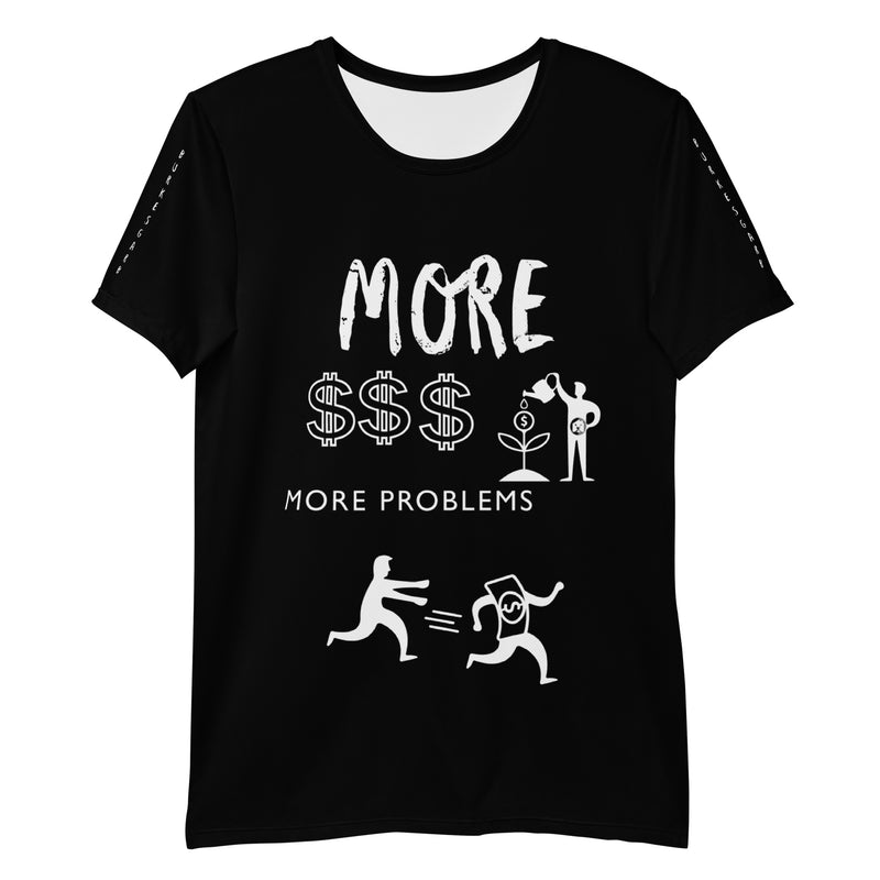 "Express Your Swagger with Burkesgarb 'More Money More Problems' T-Shirt - Stylish and Bold"