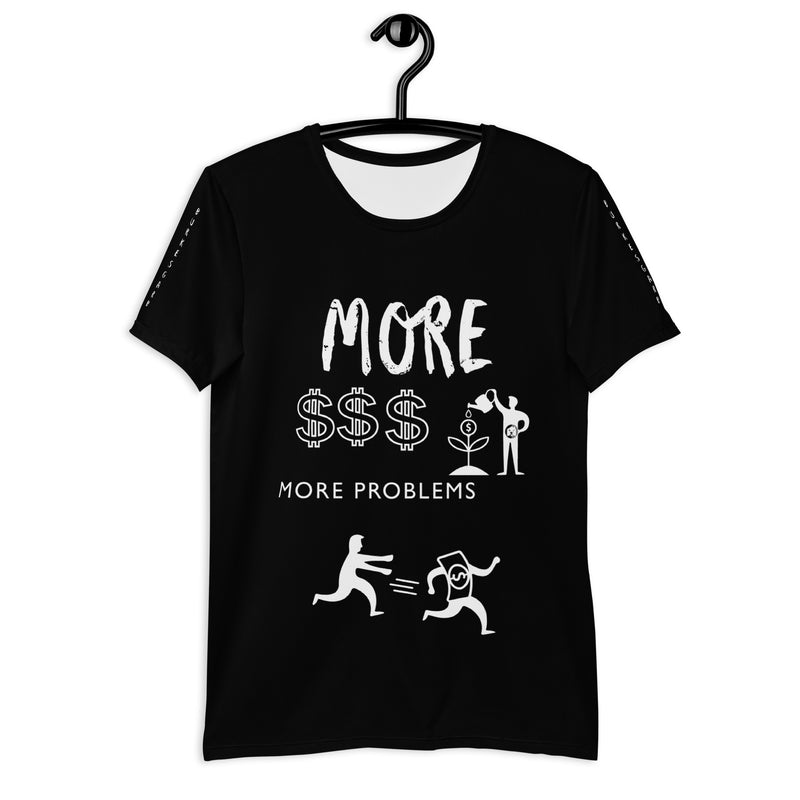 "Express Your Swagger with Burkesgarb 'More Money More Problems' T-Shirt - Stylish and Bold"