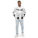 "Embrace Your Inner Style Maverick with Burkesgarb Starman Graffiti Men's Windbreaker - Stand Out in Every Crowd!"