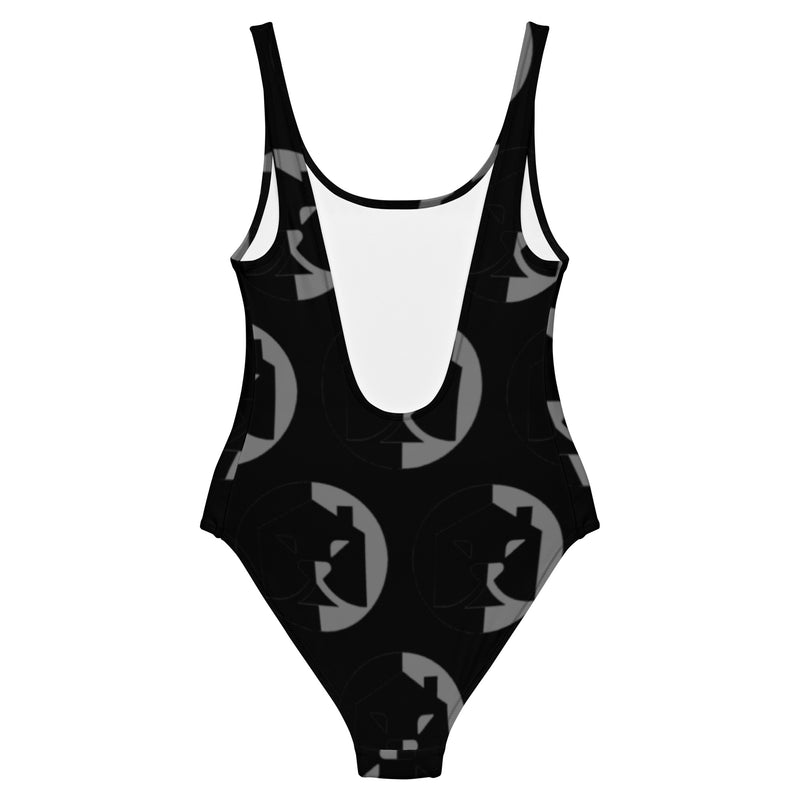 Dive into Style with Burkesgarb Logo One-Piece Swimsuit