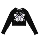 Stay Stylish and Fly with BurkesGarb SO FLY Long Sleeve Crop Top | Fashionable Women's Apparel